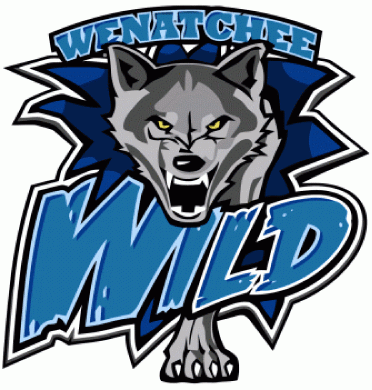 wenatchee wild 2008 09-pres primary logo iron on heat transfer